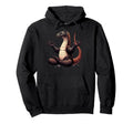 Meditation Komodo Dragon Yoga Pose Hoodie - Aesthetic Graphic for Adults - T-Shirt, Sweatshirt, Hoodie