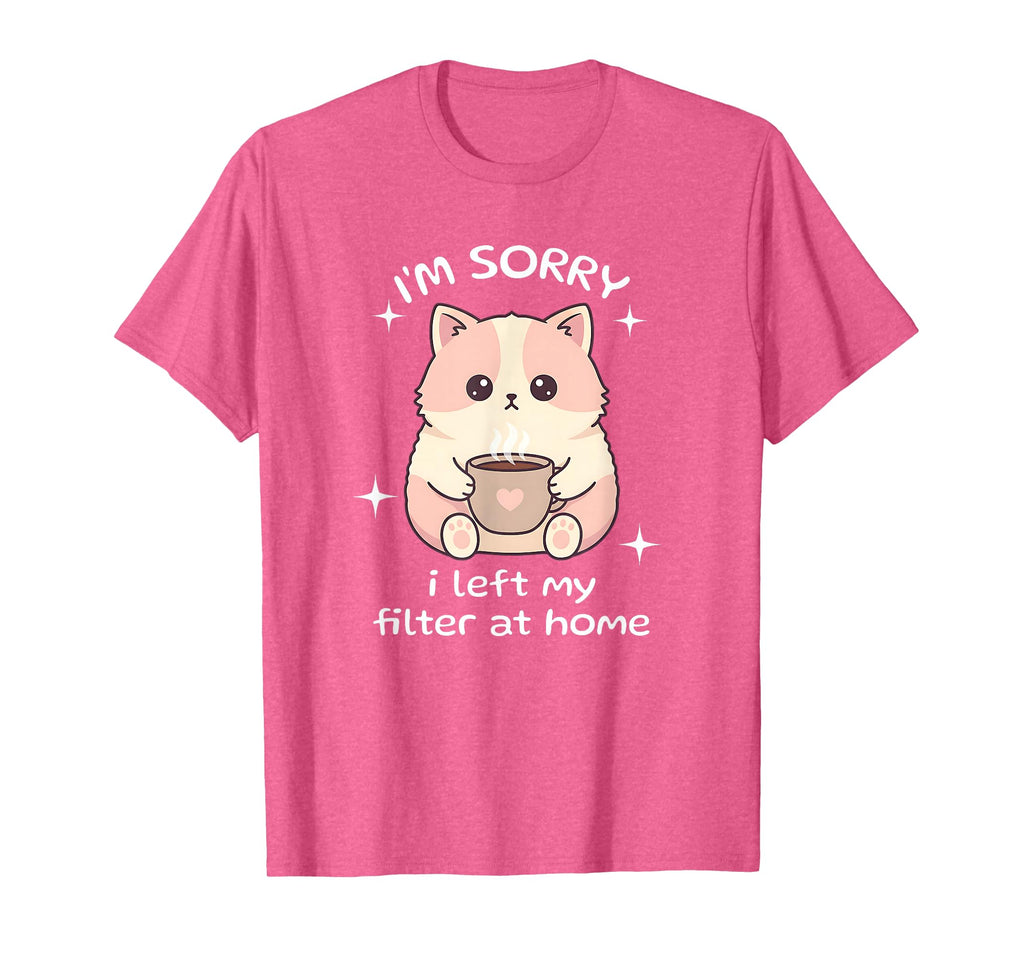 Introvert Coffee Cat Lover Social T-Shirt - Minimalist Print Men Women - T-Shirt, Sweatshirt, Hoodie