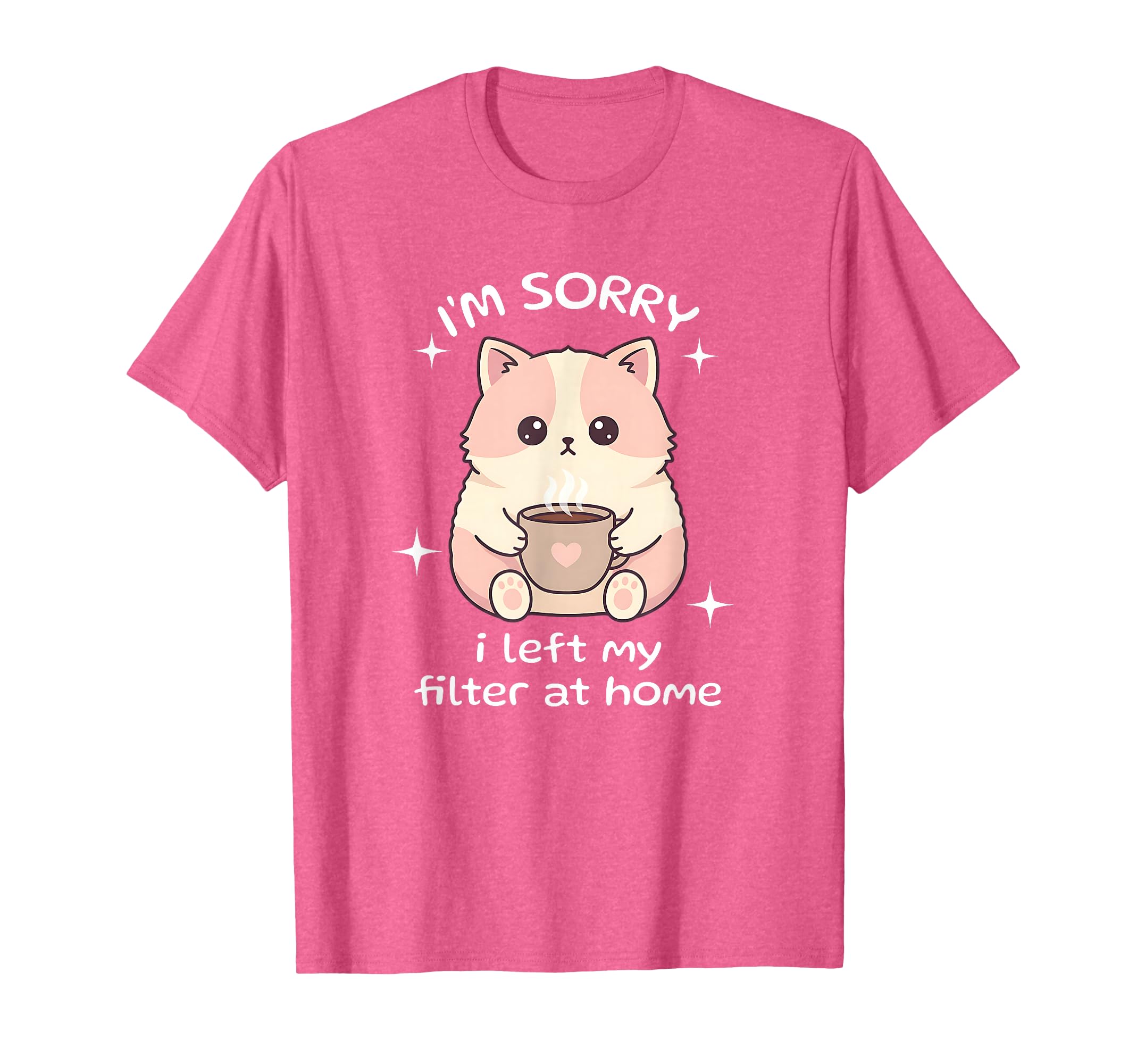 Introvert Coffee Cat Lover Social T-Shirt - Minimalist Print Men Women - T-Shirt, Sweatshirt, Hoodie