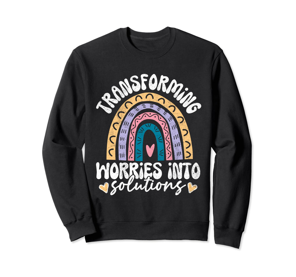 School Guidance Counselor Therapist Sweatshirt - Minimalist Print Unisex - T-Shirt, Sweatshirt, Hoodie