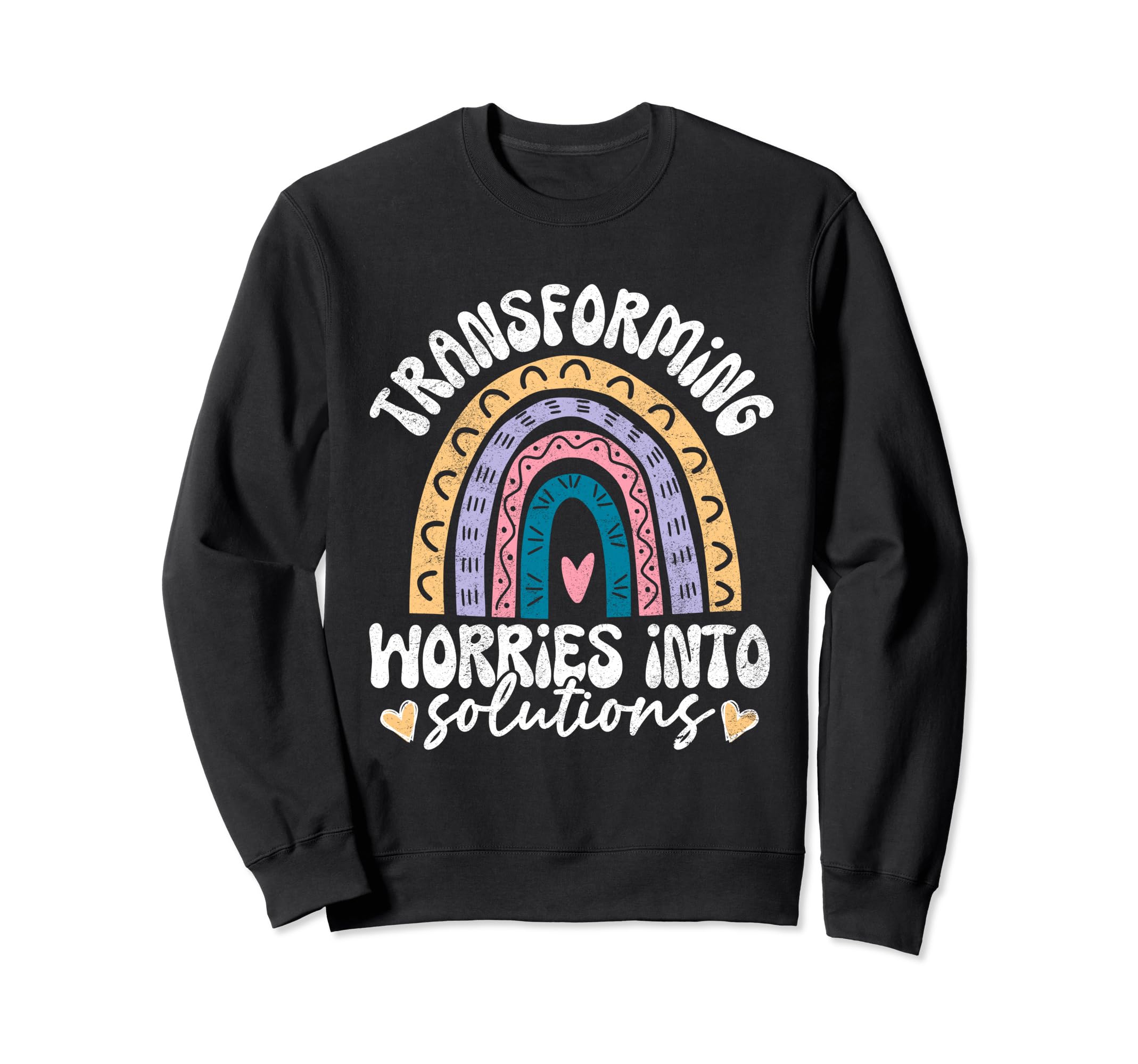 School Guidance Counselor Therapist Sweatshirt - Minimalist Print Unisex - T-Shirt, Sweatshirt, Hoodie
