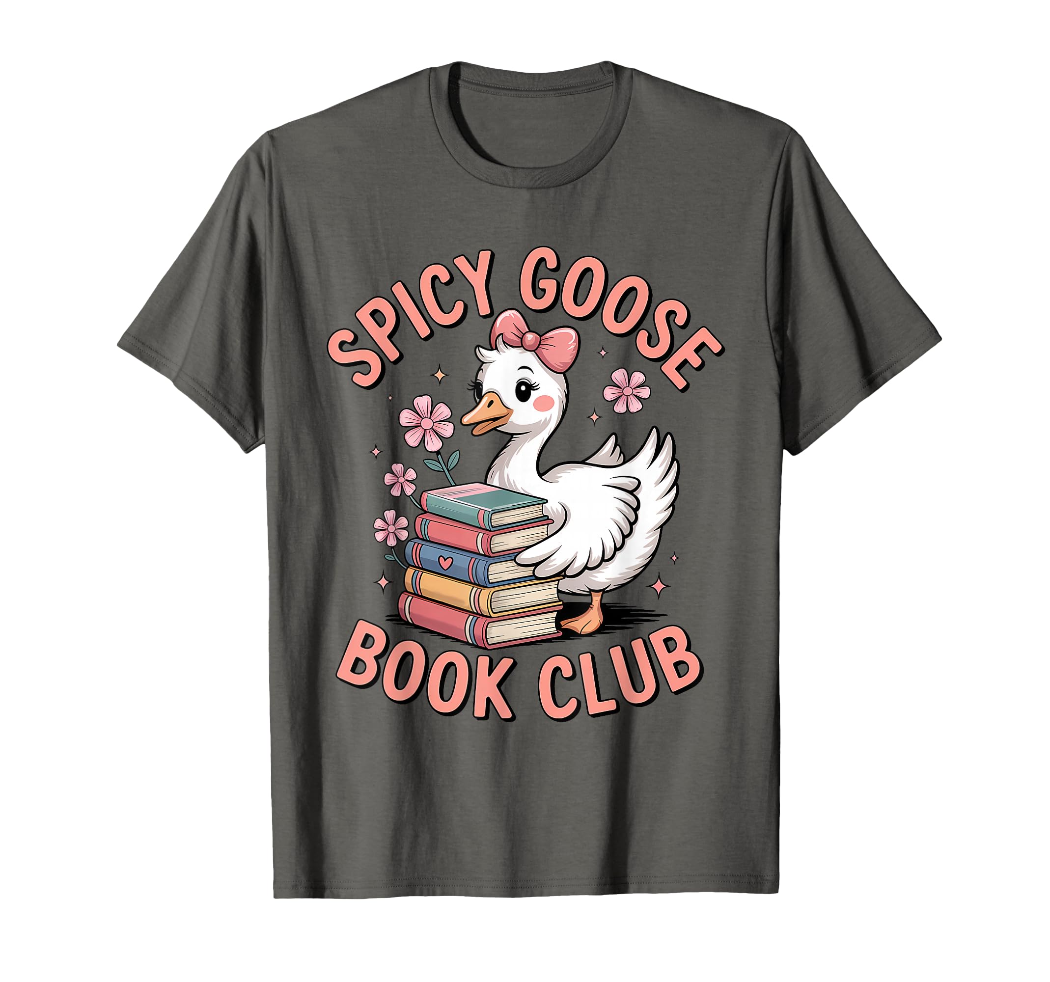 Spicy Goose Book Club Funny Smut T-Shirt - Minimalist Print Men Women - T-Shirt, Sweatshirt, Hoodie