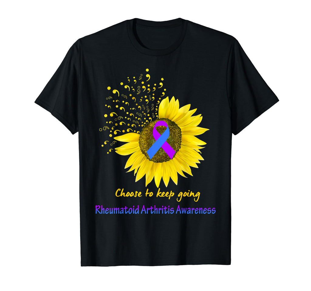 Rheumatoid Arthritis Awareness Choose T-Shirt - Trendy Graphic for Adults - T-Shirt, Sweatshirt, Hoodie