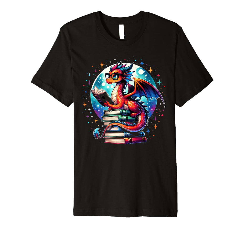 Funny Bookworm Book Dragon Im Book Dragon T-Shirt - Novelty Apparel Unisex - T-Shirt, Sweatshirt, Hoodie