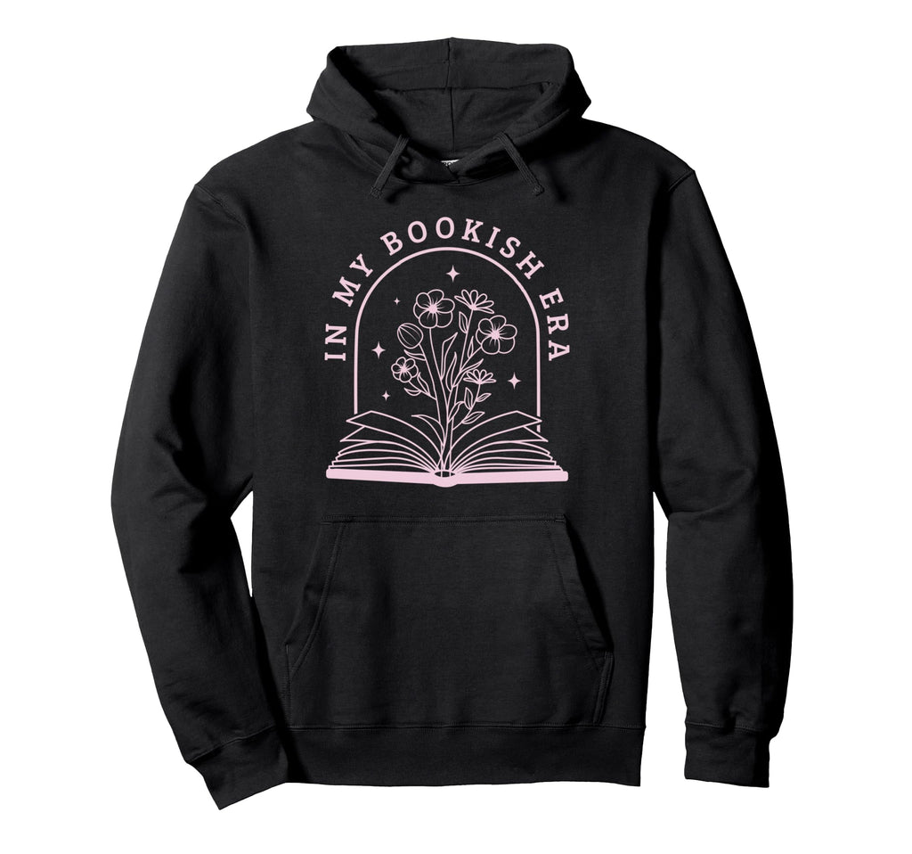 My Bookish Era Book Lover Hoodie - Minimalist Print for Adults - T-Shirt, Sweatshirt, Hoodie
