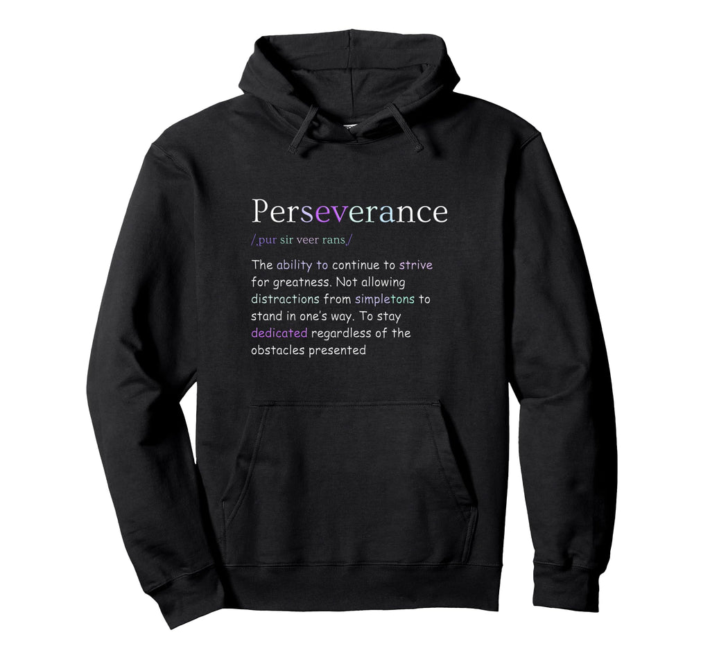 Self Care Self Love Perseverance Hoodie - Minimalist Print Men Women - T-Shirt, Sweatshirt, Hoodie