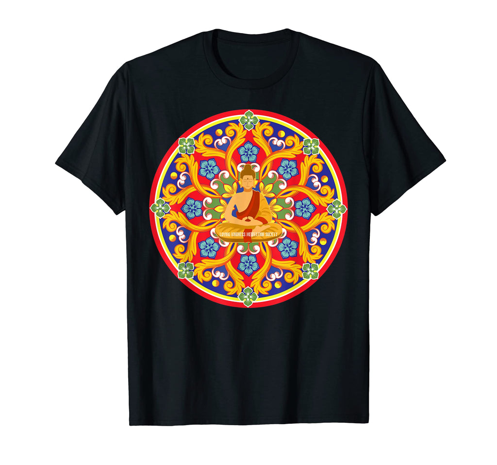 Mindfulness Buddha Buddhism Spiritual T-Shirt - Custom Art Print Unisex - T-Shirt, Sweatshirt, Hoodie