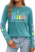 Easter Shirts for Women: Cute Bunny Shirt Funny Rabbit Graphic Tshirt Easter Eggs Holiday Tee Tops - T-Shirt, Sweatshirt, Hoodie