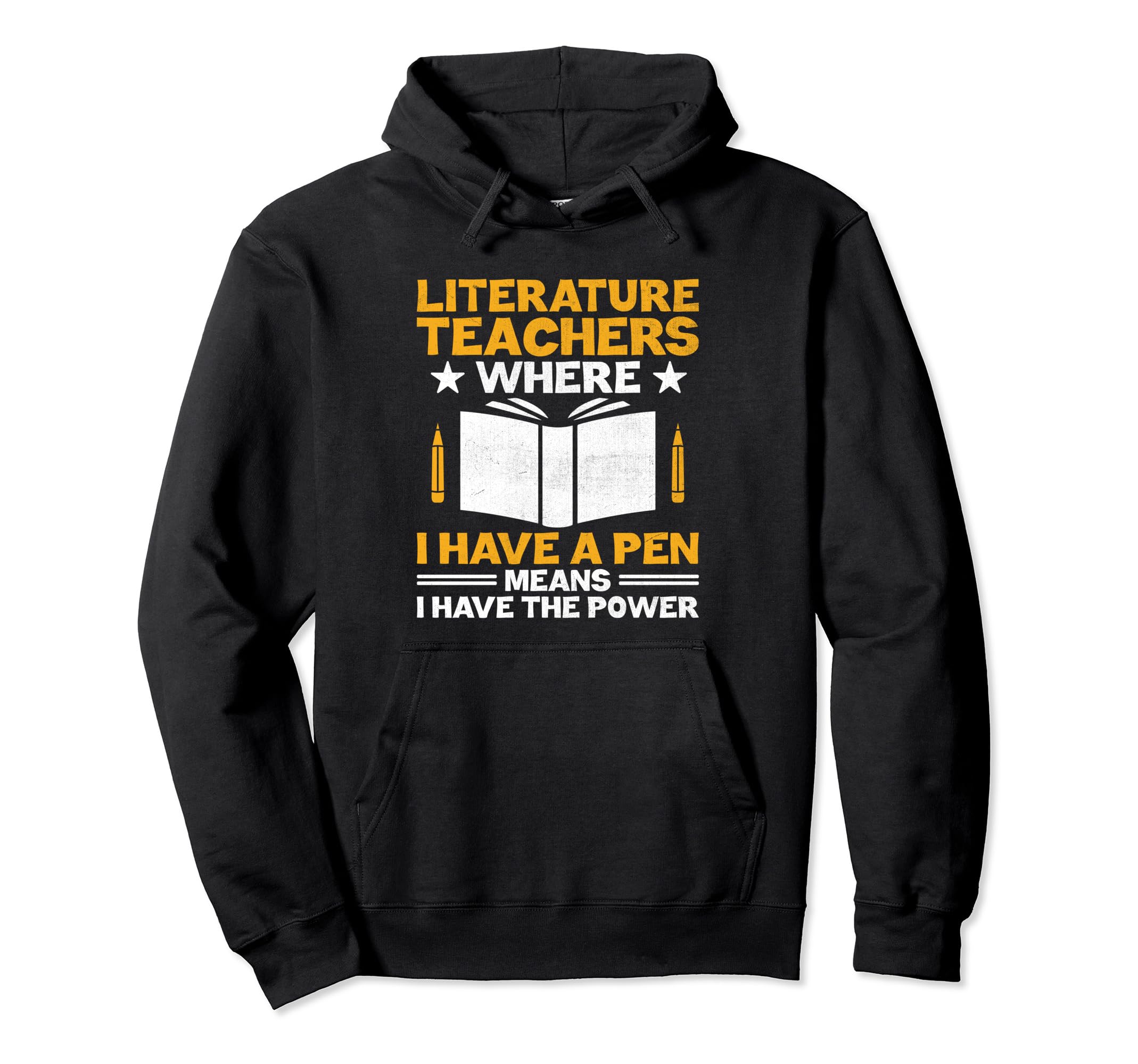 Literature Teacher School Teacher Funny Hoodie - Minimalist Print Unisex - T-Shirt, Sweatshirt, Hoodie