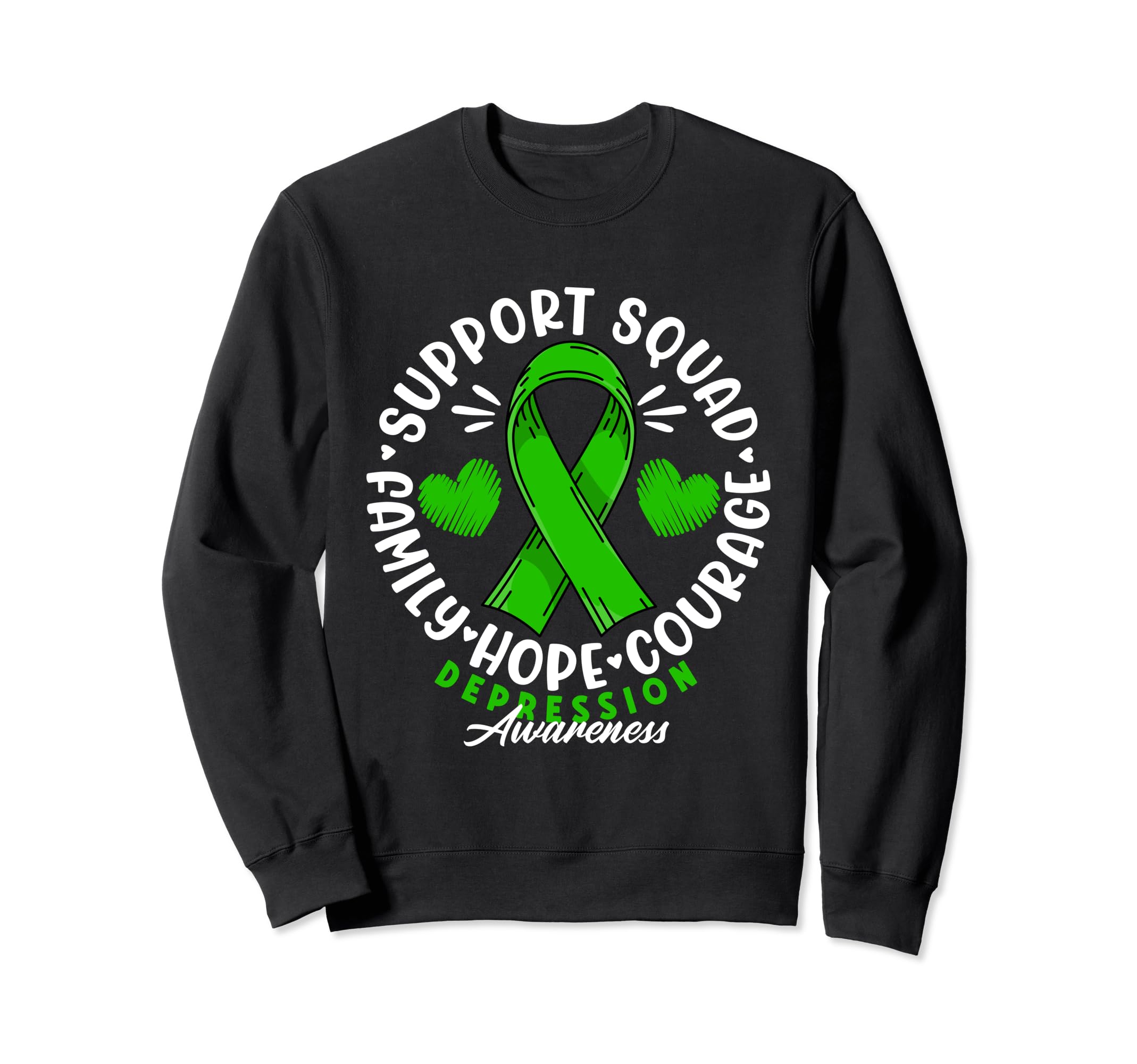 Support Awareness Squad I Mental Sweatshirt - Novelty Apparel for Adults - T-Shirt, Sweatshirt, Hoodie