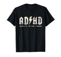 Adhd Highway To Hey Squirrel T-Shirt - Minimalist Print Men Women - T-Shirt, Sweatshirt, Hoodie