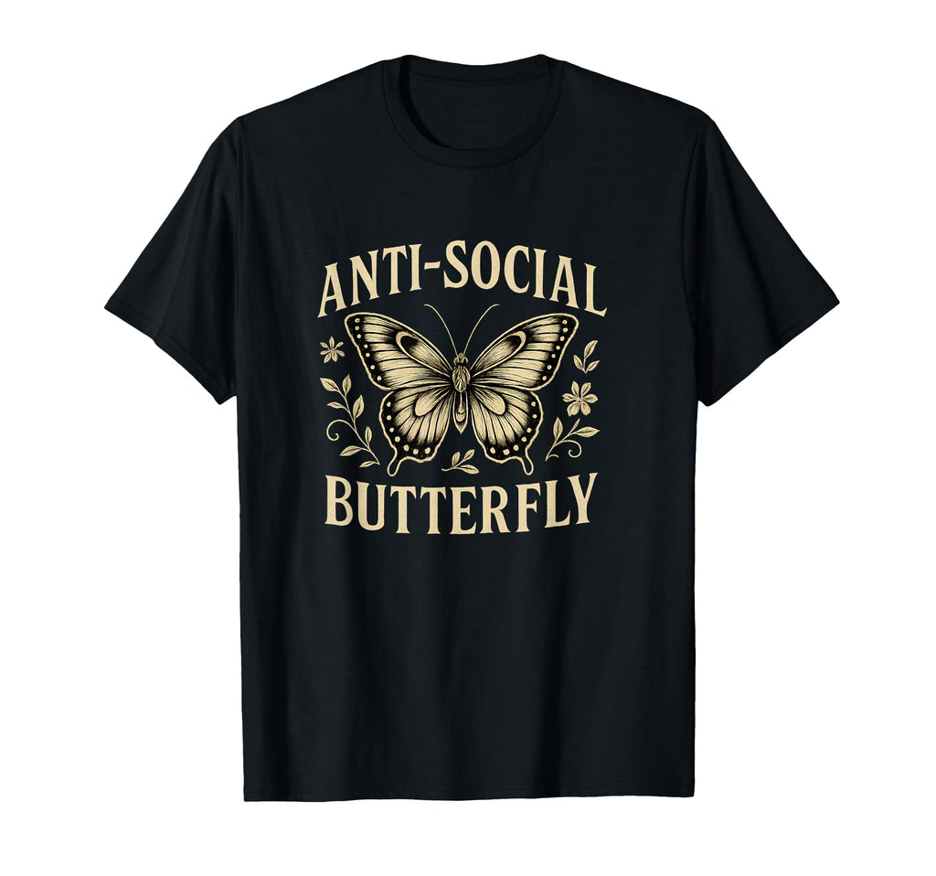 Anti Social Funny Introvert T-Shirt - Casual Everyday Wear for Adults - T-Shirt, Sweatshirt, Hoodie