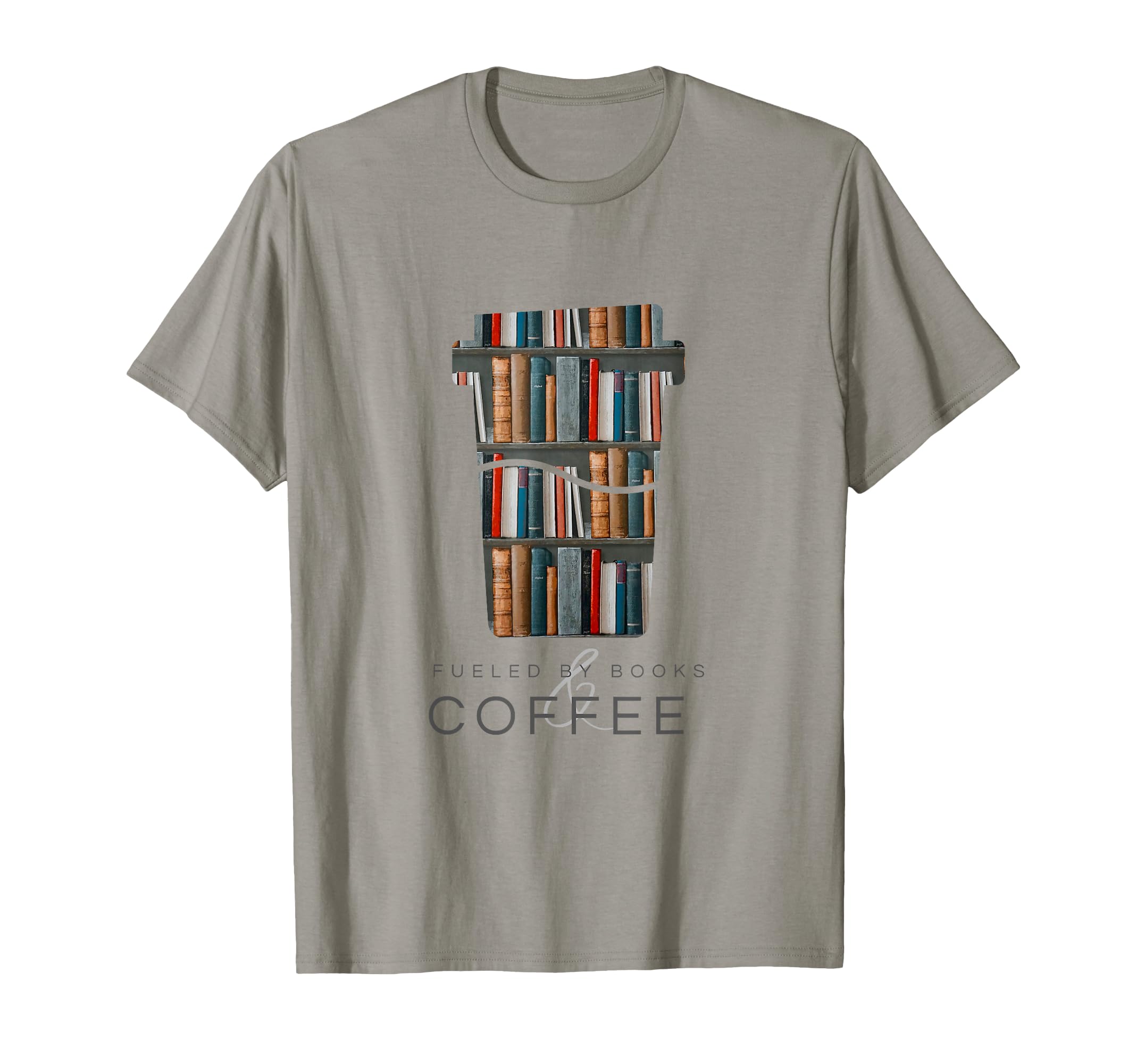 Fueled Books Coffee Tag Designs Co Sweatshirt - Aesthetic Graphic Unisex - T-Shirt, Sweatshirt, Hoodie