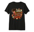 Black Mental Health Matters African T-Shirt - Unique Graphic Men Women - T-Shirt, Sweatshirt, Hoodie