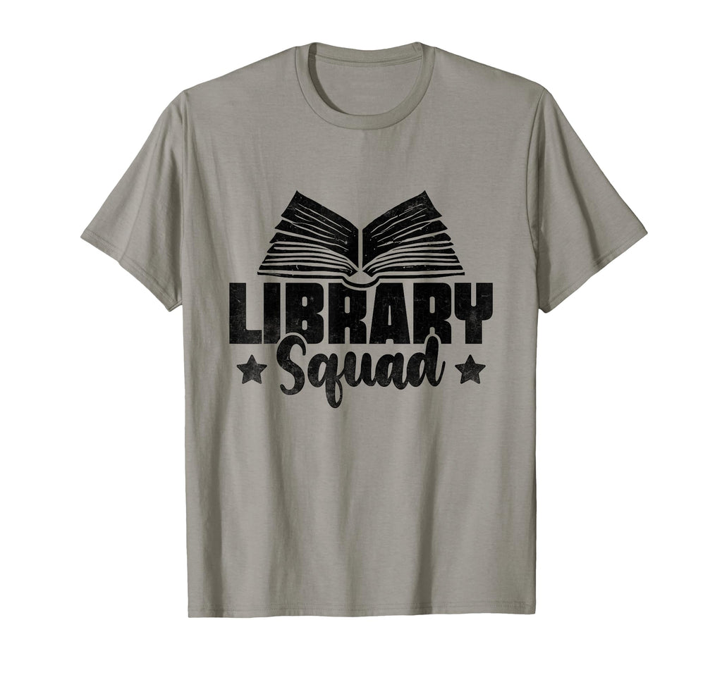Library Squad Book Reading Books Bookworm T-Shirt - Novelty Apparel Unisex - T-Shirt, Sweatshirt, Hoodie
