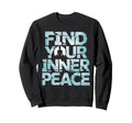Spiritual Seeker Meditation Reiki Sweatshirt - Minimalist Print Men Women - T-Shirt, Sweatshirt, Hoodie