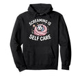 Opossum Therapeutic Screaming Stress T-Shirt - Novelty Apparel for Adults - T-Shirt, Sweatshirt, Hoodie