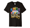 Bingo Is My Therapy Funny Player T-Shirt - Fun Novelty Design Unisex - T-Shirt, Sweatshirt, Hoodie