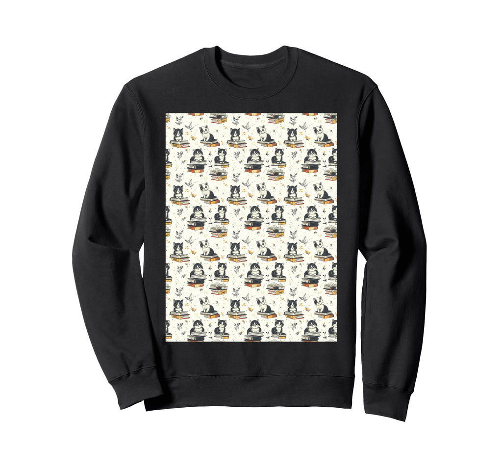 Librarian Bookish Library Book Sweatshirt - Aesthetic Graphic Men Women - T-Shirt, Sweatshirt, Hoodie