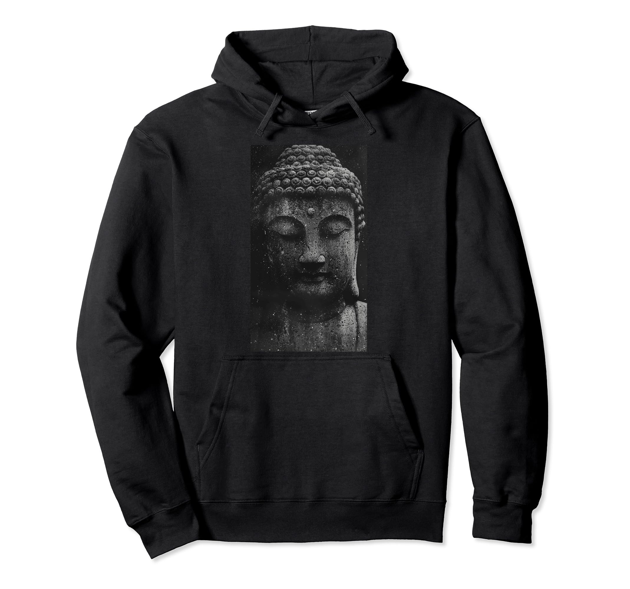Buddha Statue Buddha Meditation Hoodie - Fun Novelty Design for Adults - T-Shirt, Sweatshirt, Hoodie