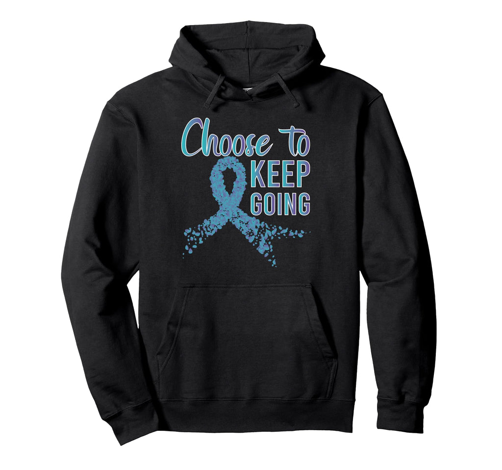 Suicide Prevention Keep Going Ideal Hoodie - Streetwear Style Men Women - T-Shirt, Sweatshirt, Hoodie
