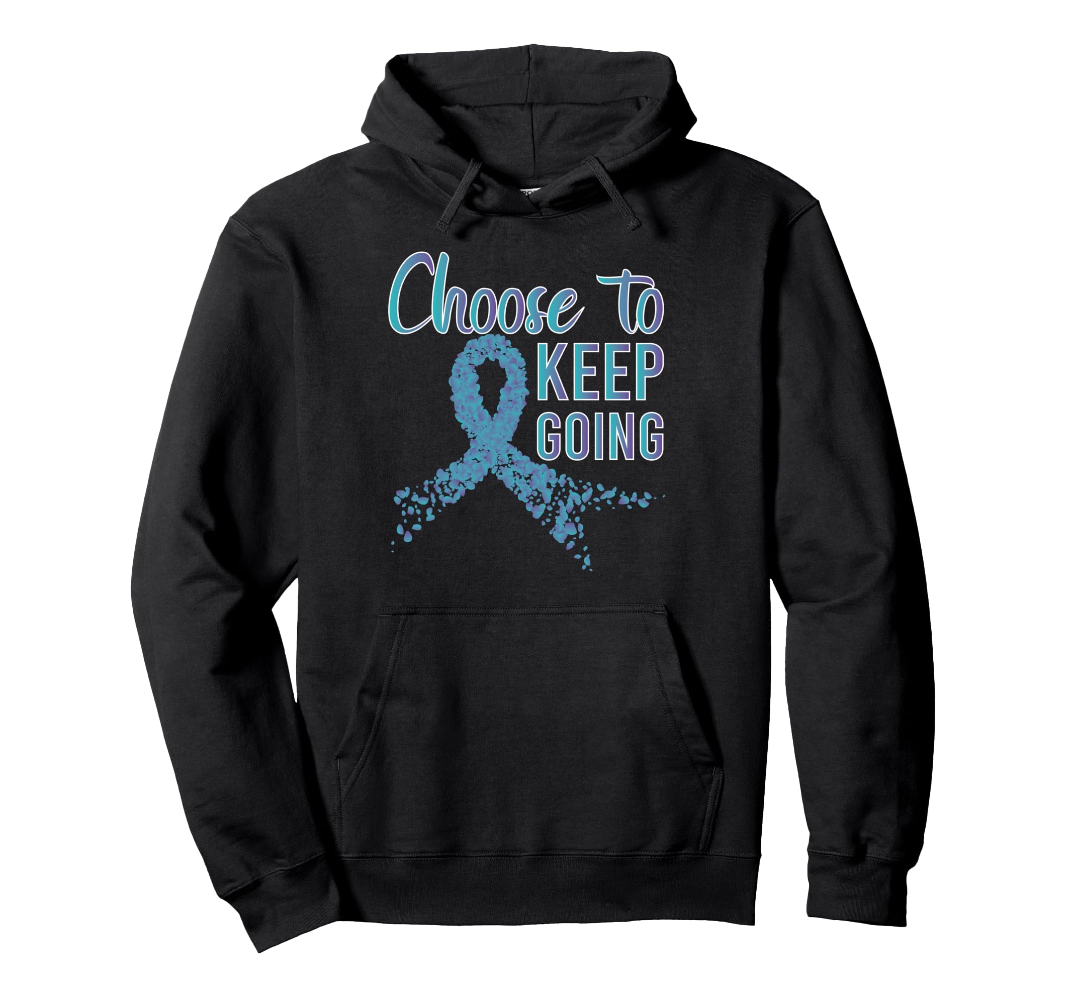 Suicide Prevention Keep Going Ideal Hoodie - Streetwear Style Men Women - T-Shirt, Sweatshirt, Hoodie