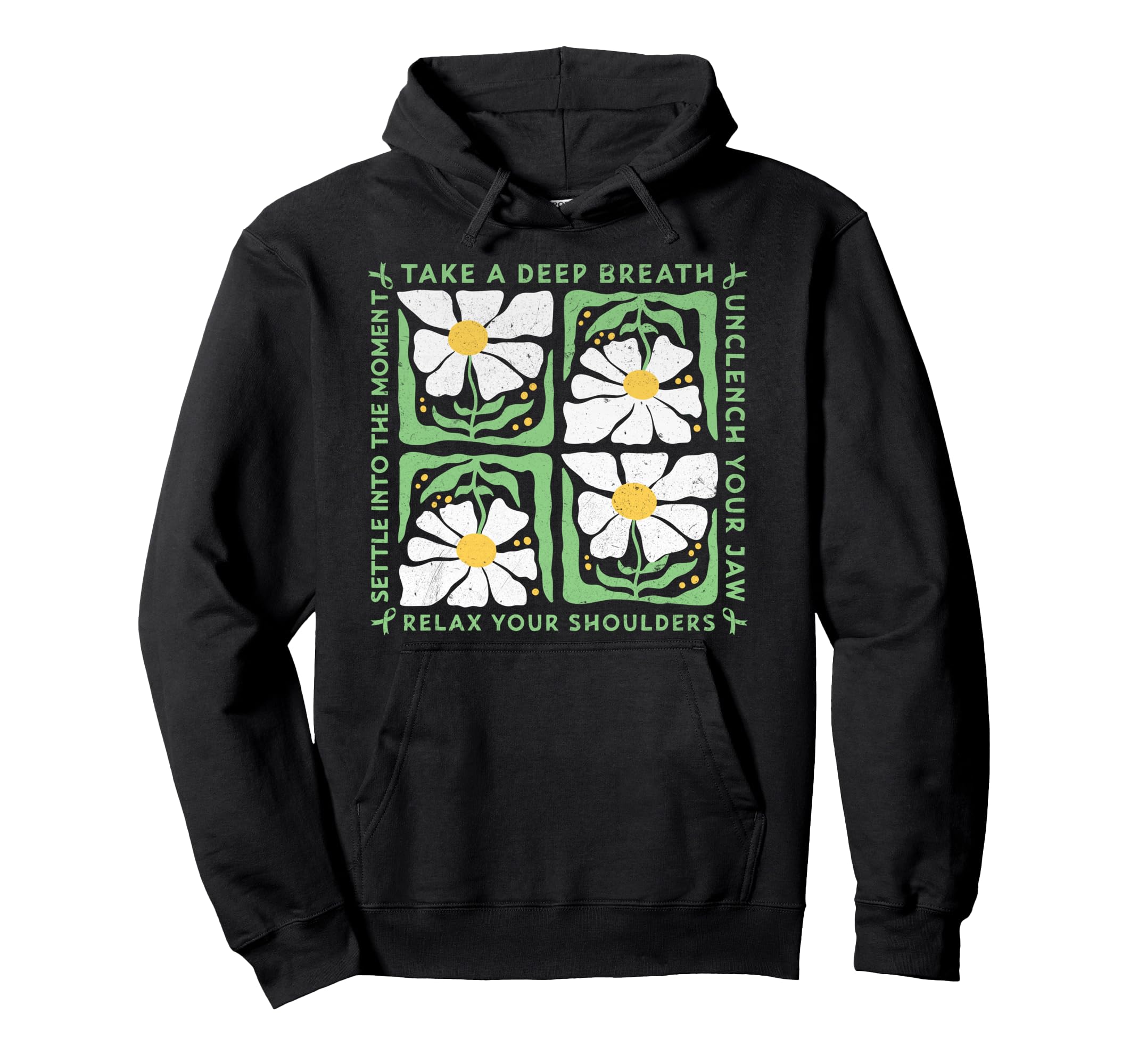 May We Wear Green Mental Health Awareness Hoodie - Unique Graphic Unisex - T-Shirt, Sweatshirt, Hoodie