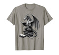 Fantasy Book Reader Dragon Reading Books T-Shirt - Aesthetic Graphic Unisex - T-Shirt, Sweatshirt, Hoodie