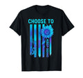 Choose To Keep Going Us Flag Suicide T-Shirt - Novelty Apparel for Adults - T-Shirt, Sweatshirt, Hoodie