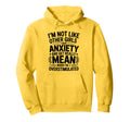 Anxiety Funny Mental Health Hoodie - Fun Novelty Design for Adults - T-Shirt, Sweatshirt, Hoodie