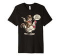 Hold Partner Im Overstimulated Cowboy T-Shirt - Trendy Graphic for Adults - T-Shirt, Sweatshirt, Hoodie
