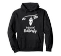 Antisocial Butterfly Introvert Hoodie - Aesthetic Graphic Men Women - T-Shirt, Sweatshirt, Hoodie