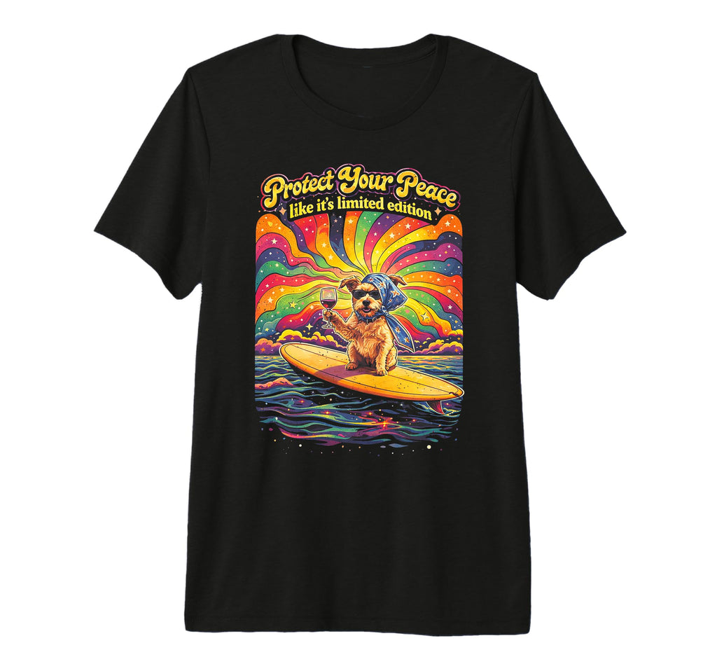 Psychedelic Protect Your Peace Like T-Shirt - Fun Novelty Design Unisex - T-Shirt, Sweatshirt, Hoodie