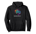 Colorful Brain Adhd Autism Spectrum Hoodie - Fun Novelty Design Unisex - T-Shirt, Sweatshirt, Hoodie