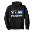 Chronic Fatigue Syndrome Strong Chronic Hoodie - Custom Art Print Unisex - T-Shirt, Sweatshirt, Hoodie