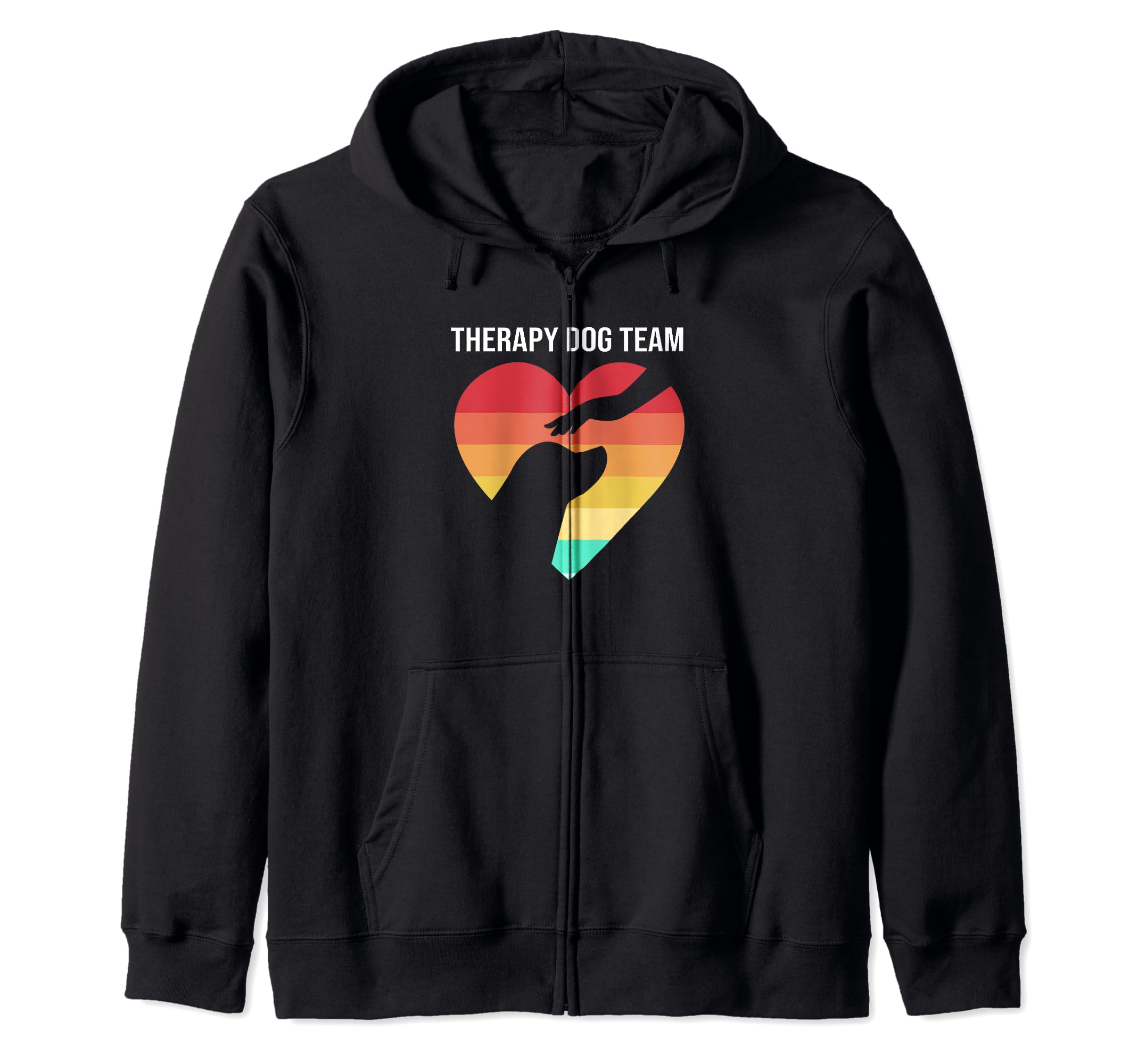 Therapy Dog Gifts Therapy Dog Team Sweatshirt - Novelty Apparel Men Women - T-Shirt, Sweatshirt, Hoodie