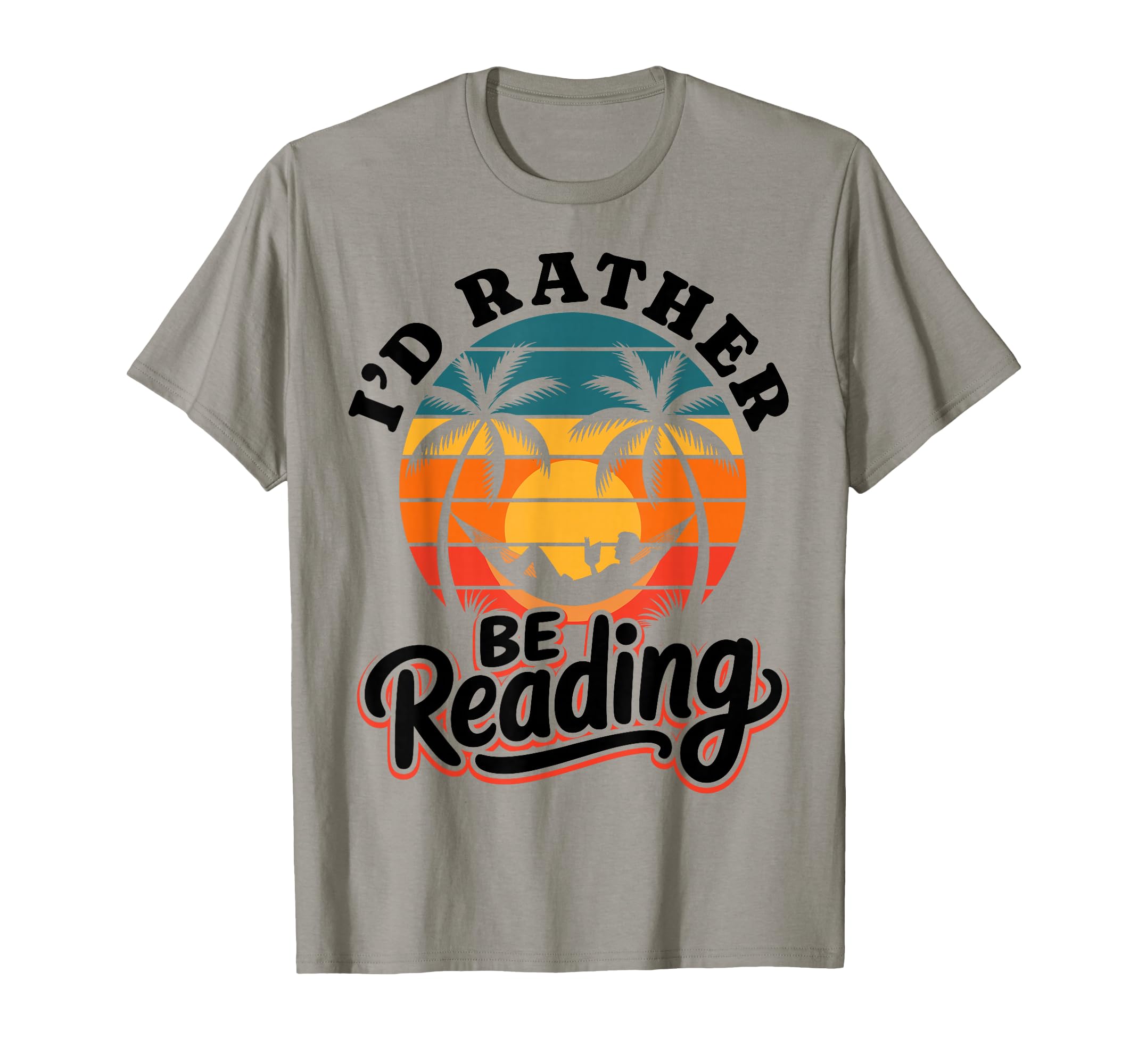 Id Rather Be Reading Books T-Shirt - Minimalist Print Men Women - T-Shirt, Sweatshirt, Hoodie
