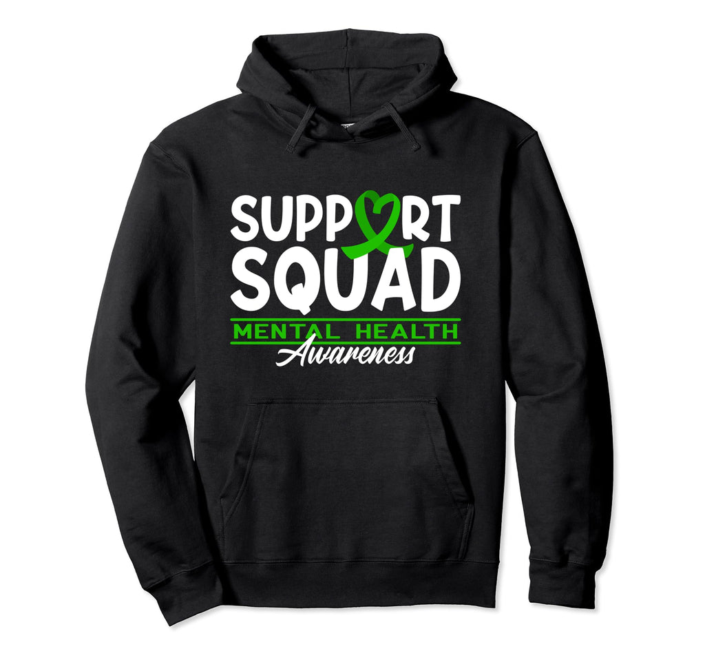 Support Awareness Squad I Depression Hoodie - Custom Art Print for Adults - T-Shirt, Sweatshirt, Hoodie