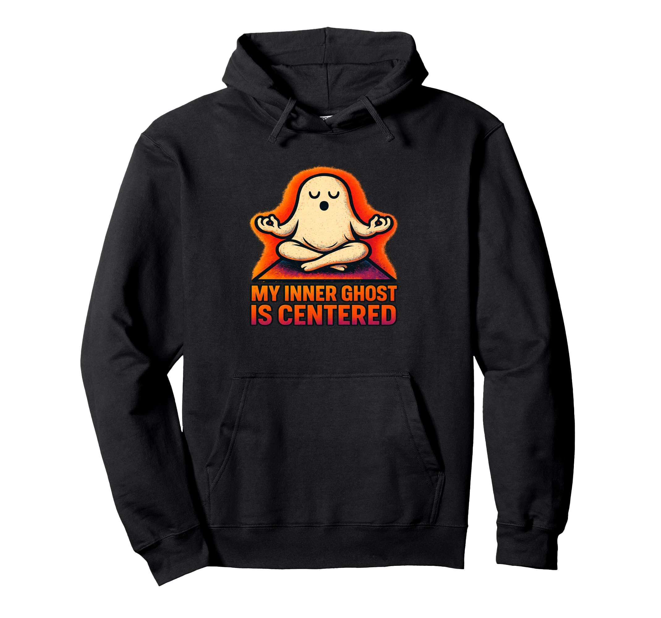 Yoga Breathwork Centered Halloween Hoodie - Streetwear Style Men Women - T-Shirt, Sweatshirt, Hoodie