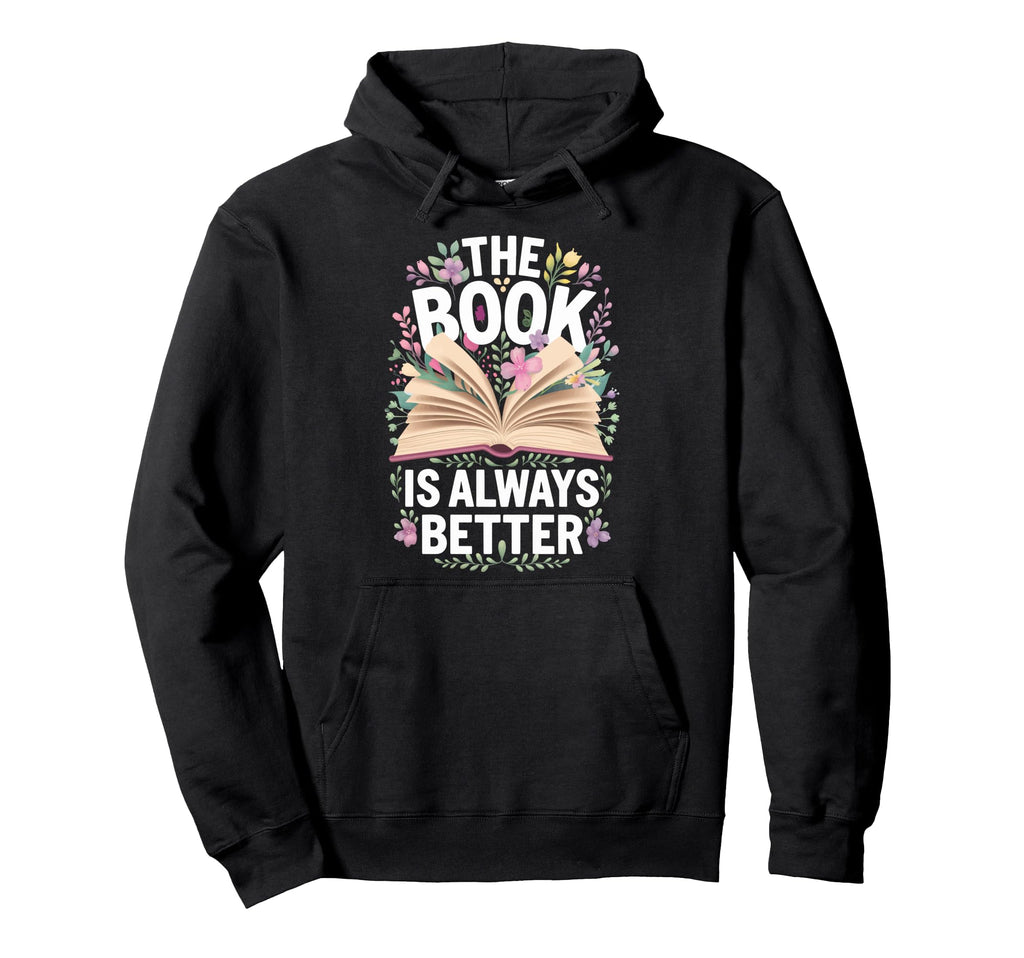 Book Reader Reading Literature Hoodie - Fun Novelty Design for Adults - T-Shirt, Sweatshirt, Hoodie