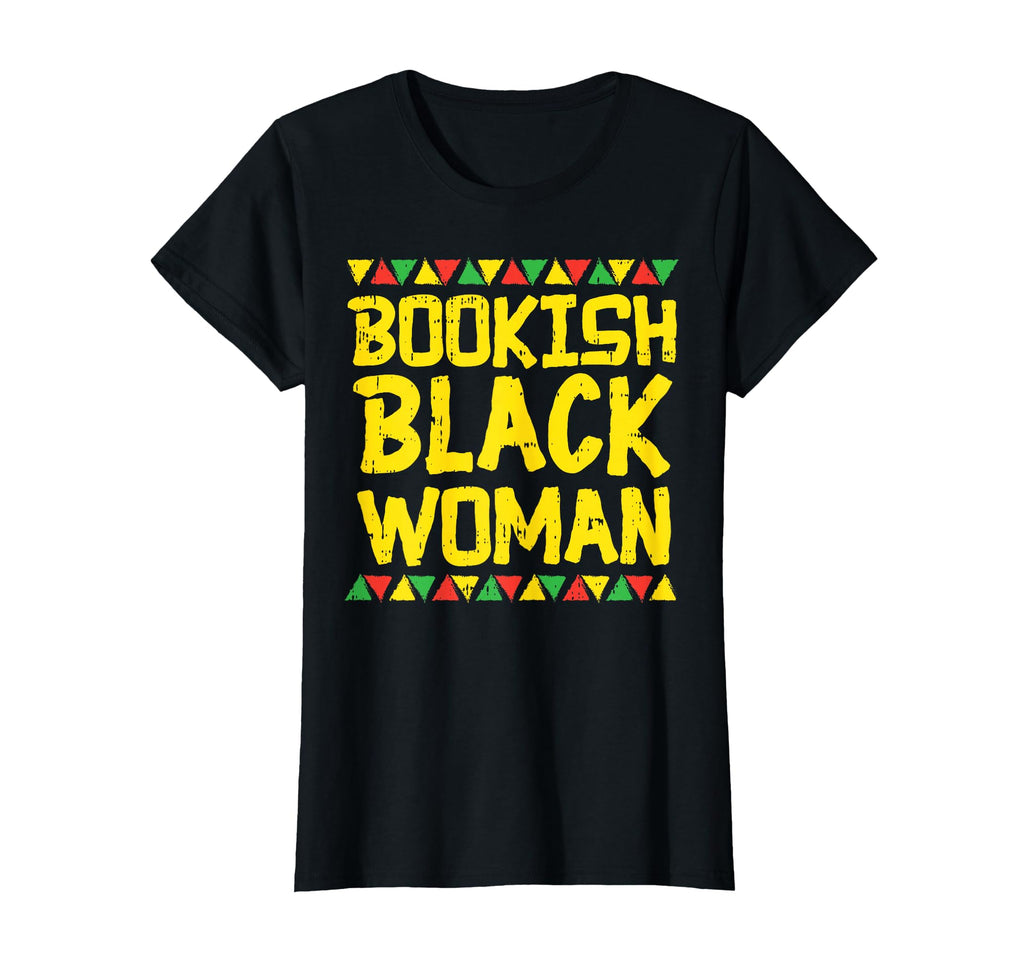 Bookish Black Book Reading Kente T-Shirt - Novelty Apparel Men Women - T-Shirt, Sweatshirt, Hoodie