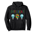 Neurodiversity Brain Autism Hoodie - Aesthetic Graphic for Adults - T-Shirt, Sweatshirt, Hoodie