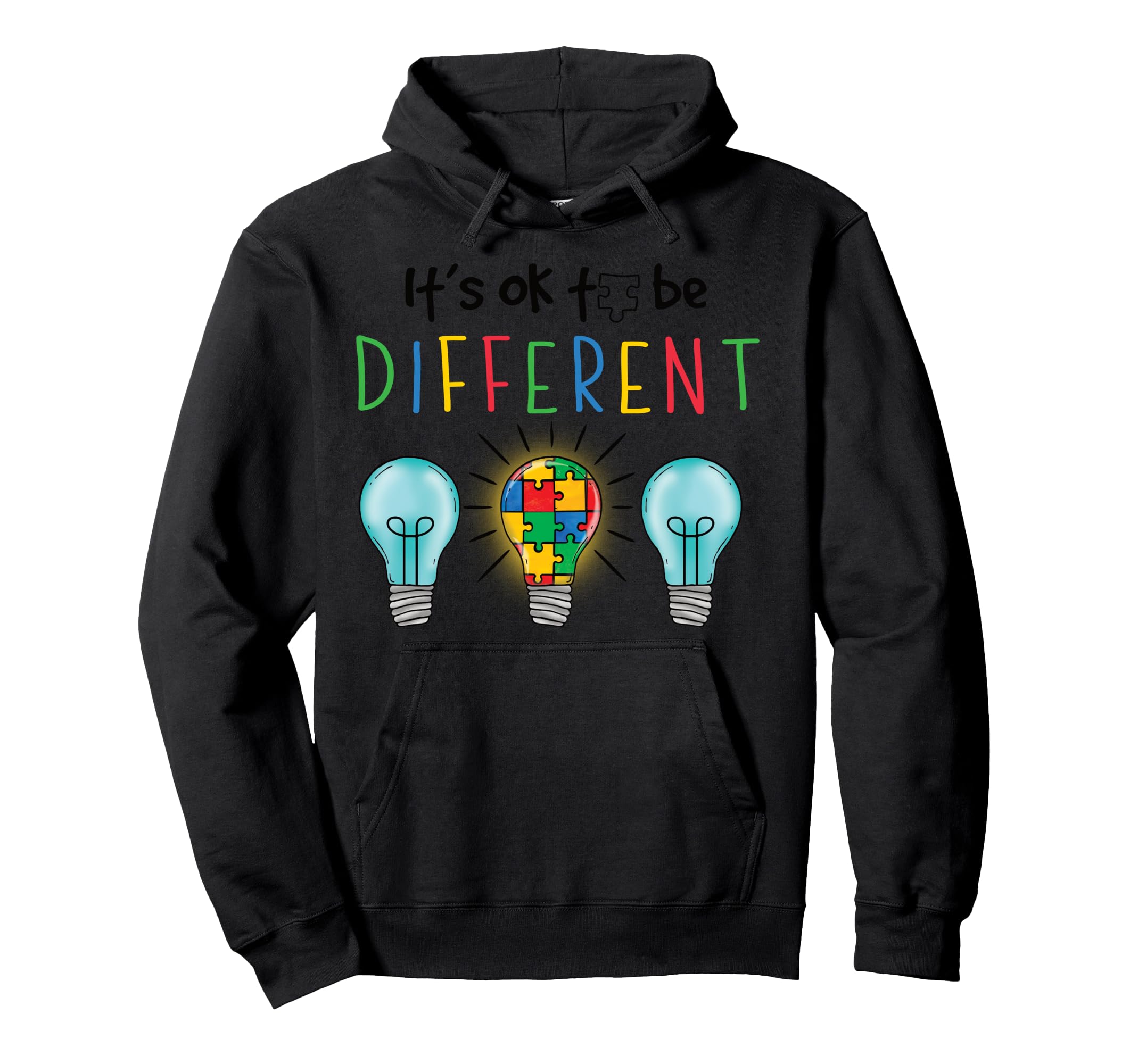 Neurodiversity Brain Autism Hoodie - Aesthetic Graphic for Adults - T-Shirt, Sweatshirt, Hoodie