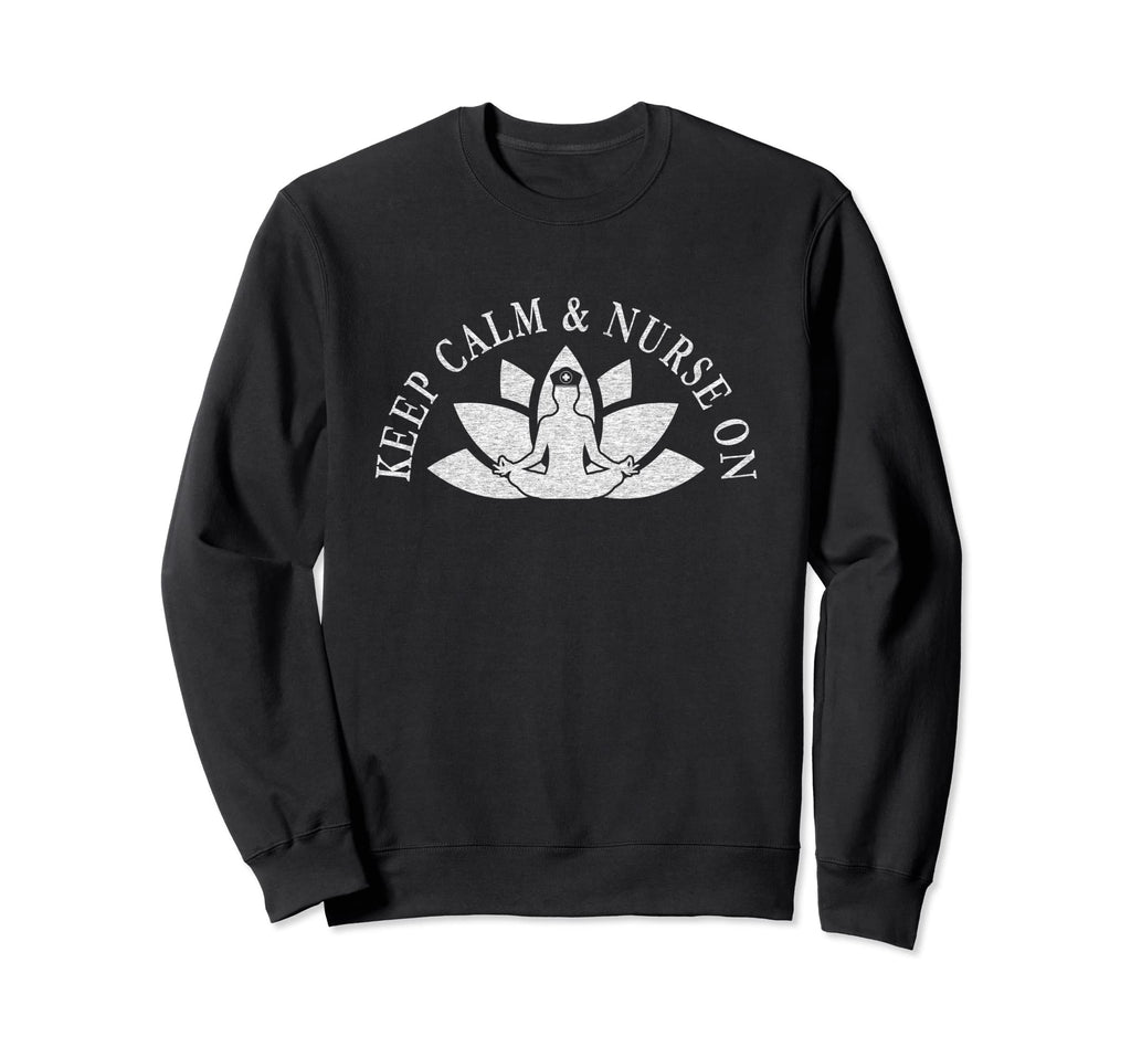 Self Nurse Care Meditation Sweatshirt - Casual Everyday Wear Men Women - T-Shirt, Sweatshirt, Hoodie
