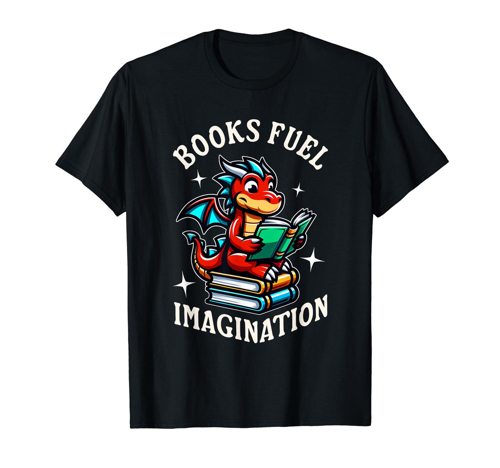 Dragon Reading Bookworm Book T-Shirt - Streetwear Style Men Women - T-Shirt, Sweatshirt, Hoodie
