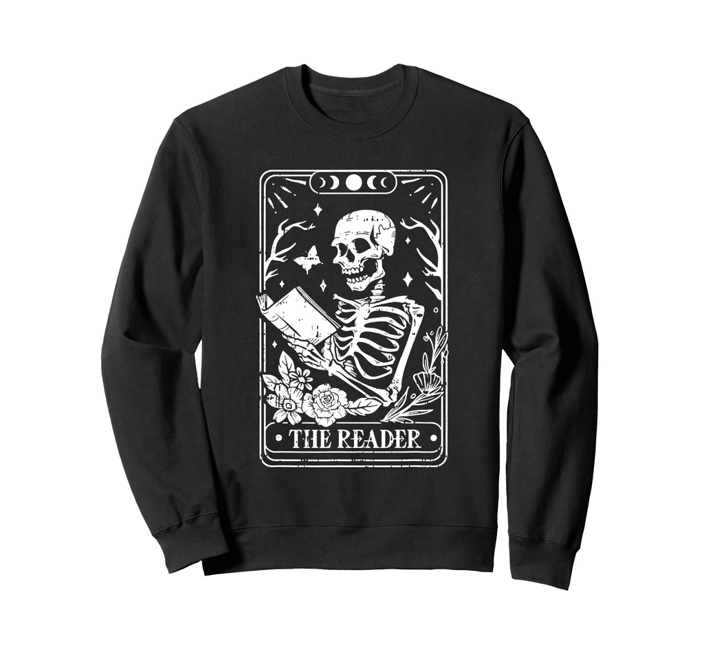 Reader Reading Book Lover Sweatshirt - Casual Everyday Wear Men Women - T-Shirt, Sweatshirt, Hoodie