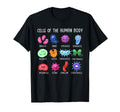 Human Body Cells Science Teacher T-Shirt - Fun Novelty Design for Adults - T-Shirt, Sweatshirt, Hoodie
