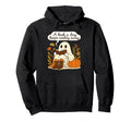 Bibliophile Fall Ghost Book Day Keeps Hoodie - Graphic Print for Adults - T-Shirt, Sweatshirt, Hoodie