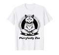Meditation Mindfulness Yoga Cat T-Shirt - Fun Novelty Design Unisex - T-Shirt, Sweatshirt, Hoodie