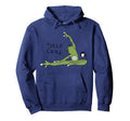 Self Care Frog Doing Yoga Tea Hoodie - Fun Novelty Design Unisex - T-Shirt, Sweatshirt, Hoodie